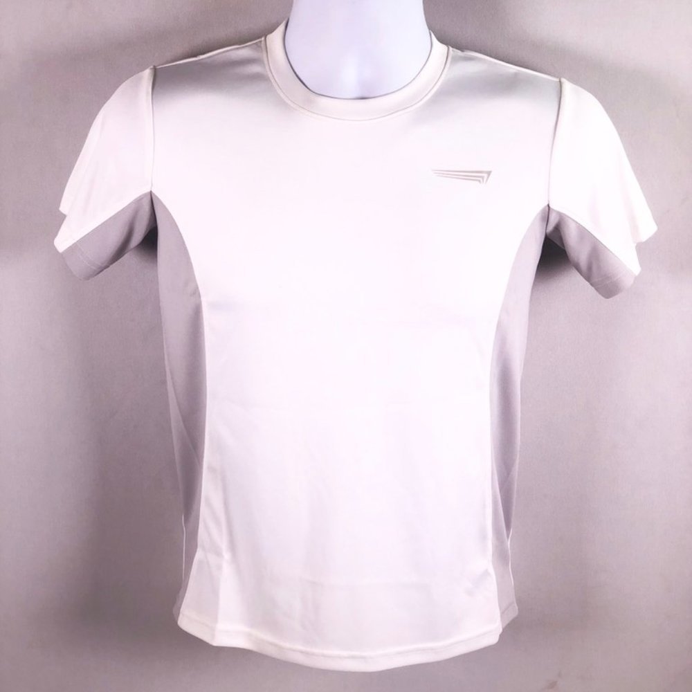 COPPER FIT Boy's White Crew Neck T-Shirt